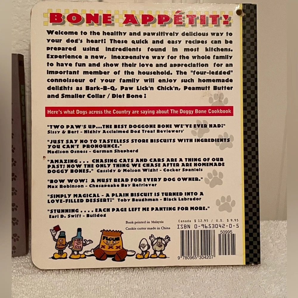 Two Cookbooks For Dogs